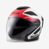 Casco Jet Blauer Jet JJ-01 Blanco Rojo