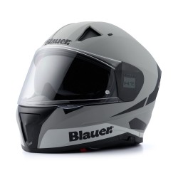 Casco Integral Blauer NACA Full Face Nf01a Gris Mate