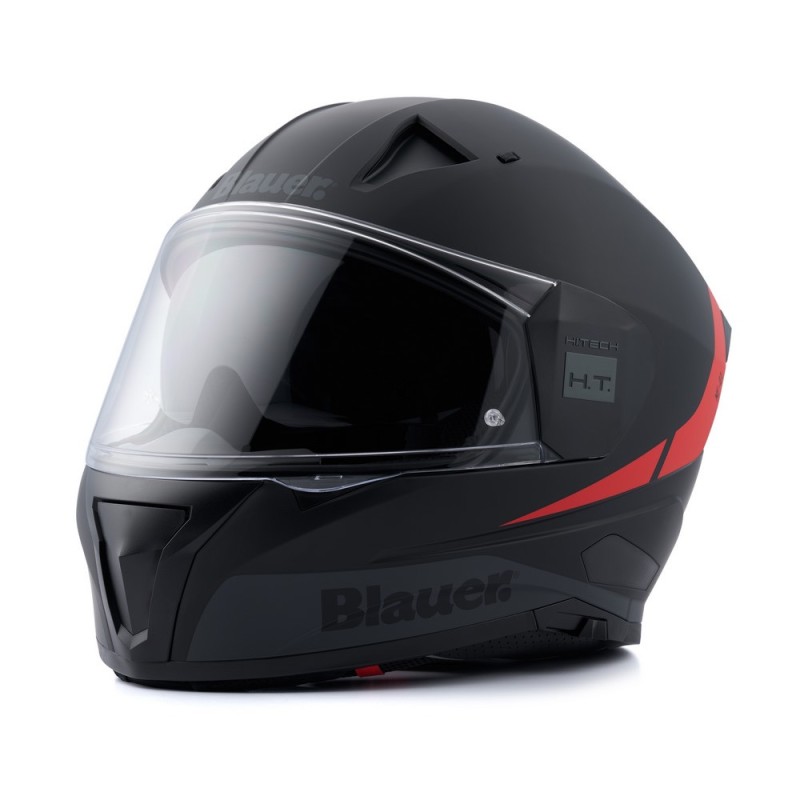 Casco Integral Blauer NACA Full Face Nf01a Negro Mate