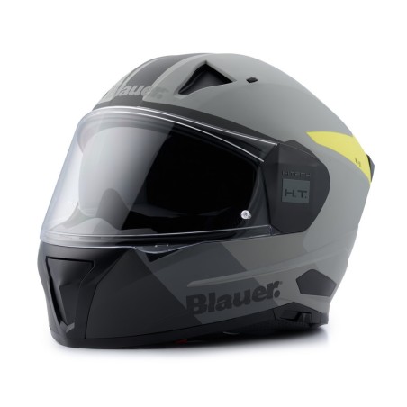 Casco Integral Blauer NACA Full Face Nf01b Gris Mate