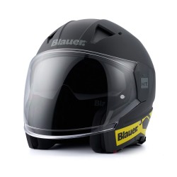 Casco Jet Blauer NACA Jet Nj01a Negro Mate