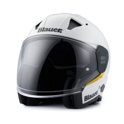 Casco Jet Blauer NACA Jet Nj01b Blanco Mate
