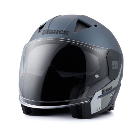 Casco Jet Blauer NACA Jet NJ01C Azul Mate