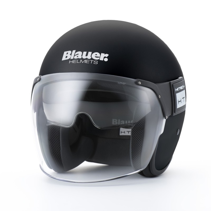 Casco Jet Blauer POD 06 Monocolor Negro Mate