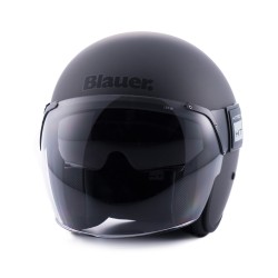Casco Jet Blauer POD 06 Monocolor Titanio Mate
