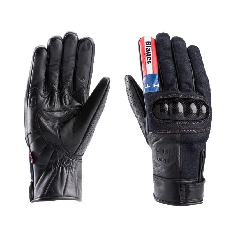 Guantes Blauer Combo Carbon Denim Usa