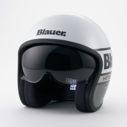 Casco Jet Blauer Pilot 4.0 Blanco Gris