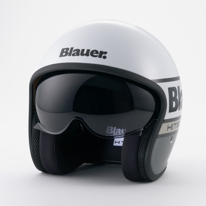 Casco Jet Blauer Pilot 4.0 Blanco Gris