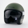 Casco Jet Blauer Pilot 4.0 Verde Mate Gris