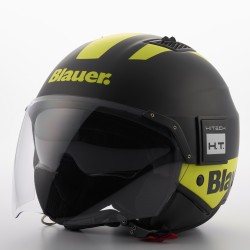 Casco Jet Blauer BET HT Negro Amarillo