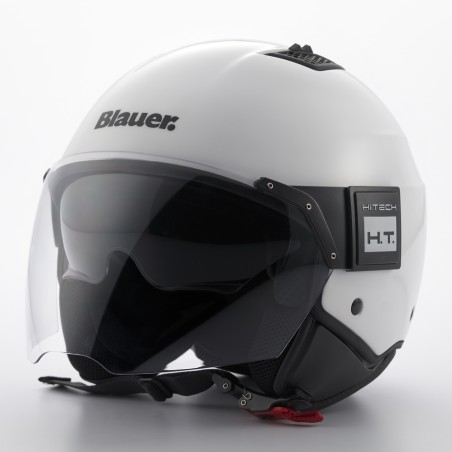 Casco Jet Blauer BET Monocolor Blanco