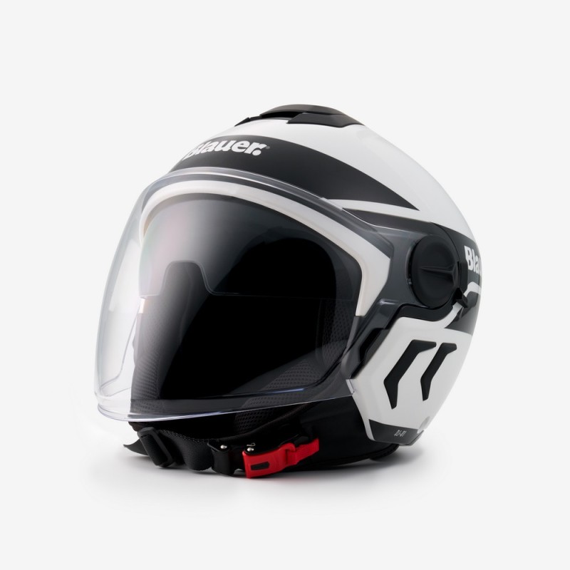 Casco Jet Blauer Demi Jet DJ-01 Blanco