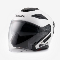 Casco Jet Blauer Jet JJ-01 Monocolor Blanco